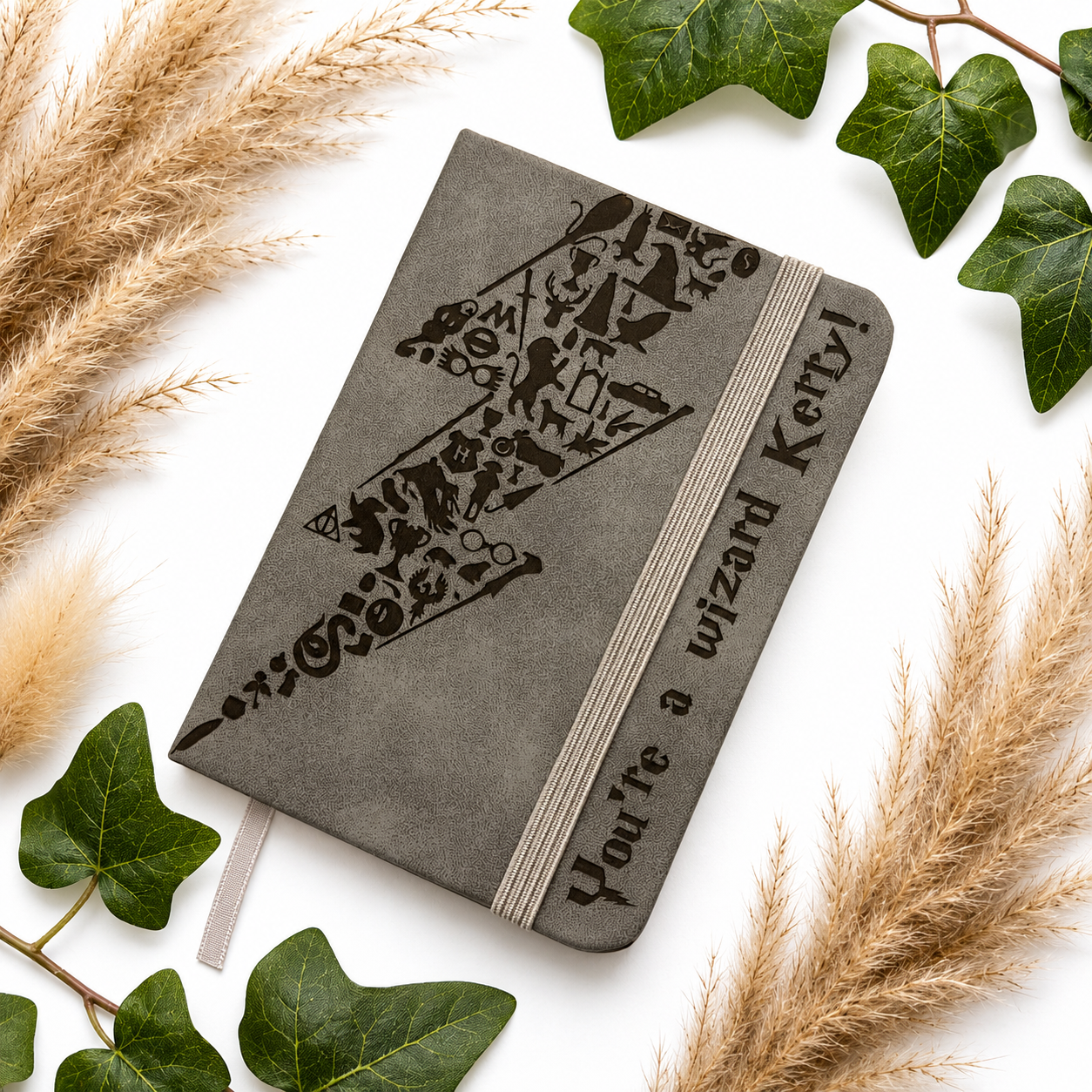 Personalised Harry Potter Inspired Pocket Notebook | Faux Leather