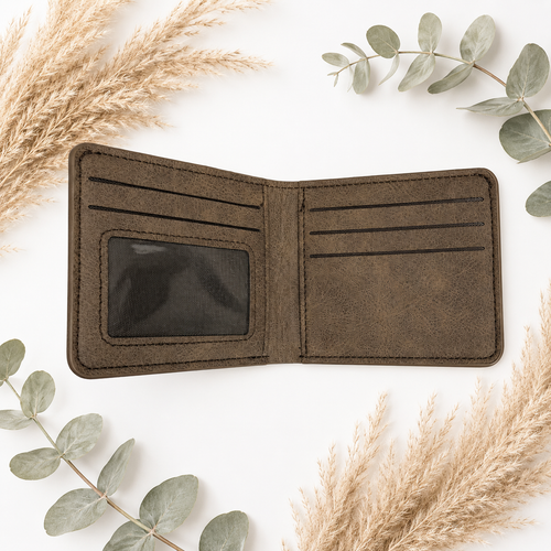 Kane Brown Inspired Wallet | Laser Engraved PU Leather Wallet