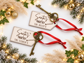 Santa’s Magic Key – Personalised Family Christmas Eve Keepsake🎅