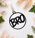 Funny Slang Word Christmas Bauble | Wooden Hand Painted Christmas Tree Decoration | Funny Christmas Gift | Cheeky Christmas Ornament | For Teens