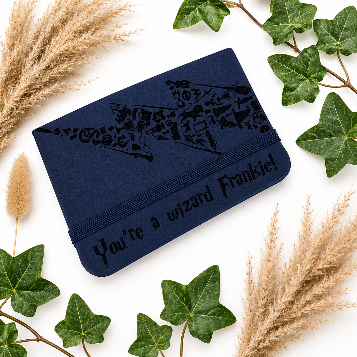 Personalised Harry Potter Inspired Pocket Notebook | Faux Leather