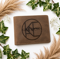 Kane Brown Inspired Wallet | Laser Engraved PU Leather Wallet