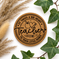 Teacher Gift | Cork Coaster