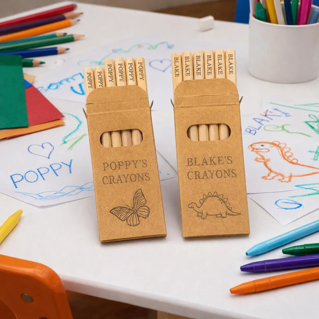 Personalised Name Crayons