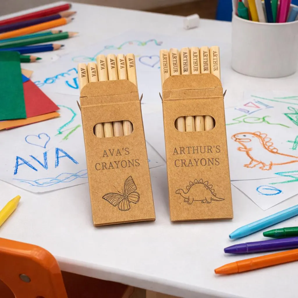 Personalised Name Crayons