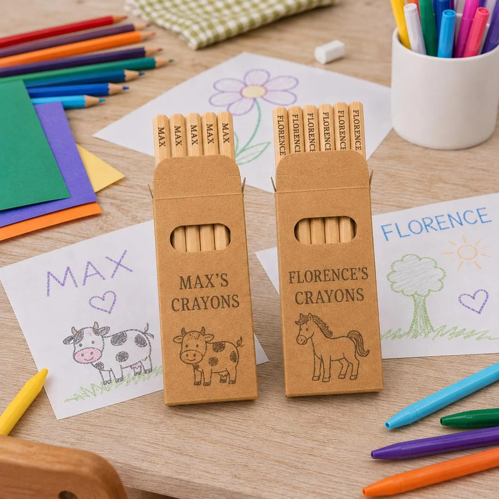 Personalised Name Crayons
