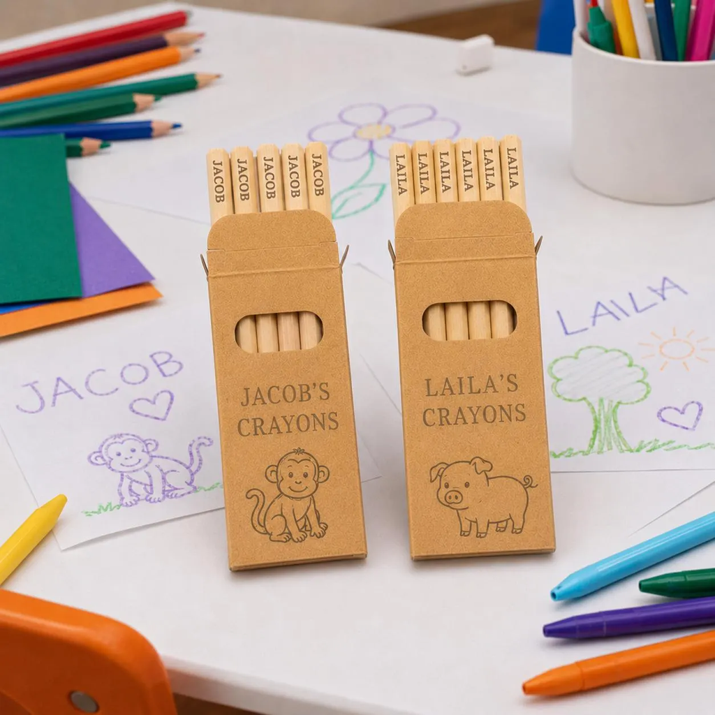 Personalised Name Crayons